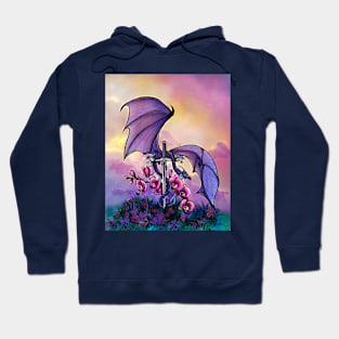 Sunset Orchid Dragon Hoodie